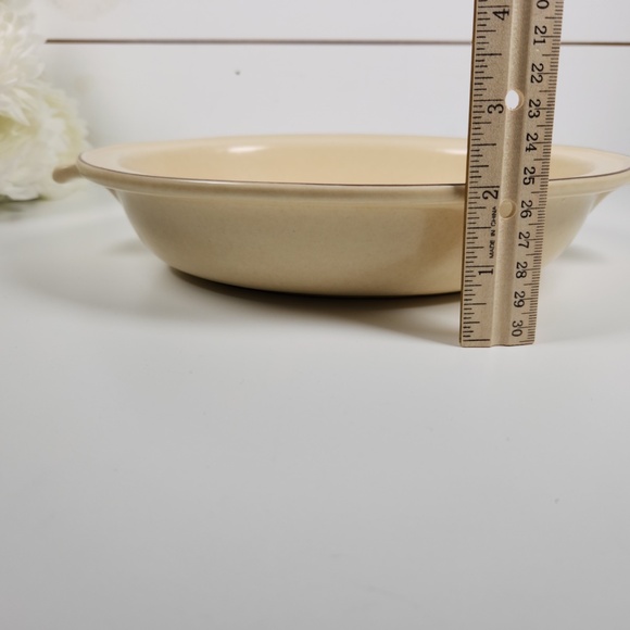 Vintage Pfaltzgraff Village Oval Stoneware Serving Bowl 10" x 8"- Casserole Dish - Picture 4 of 7